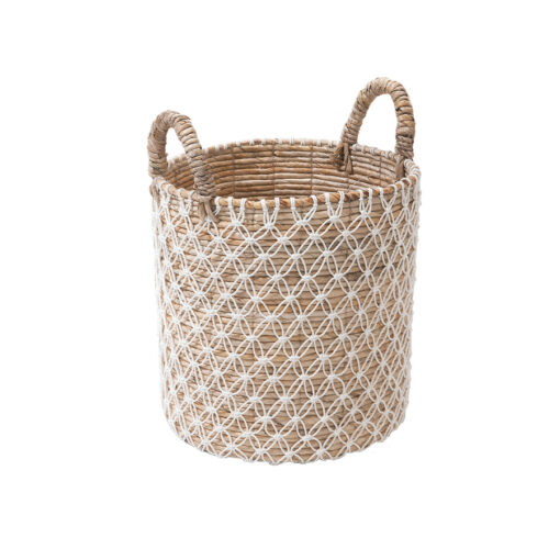 tall-round-floor-basket-with-white-lace
