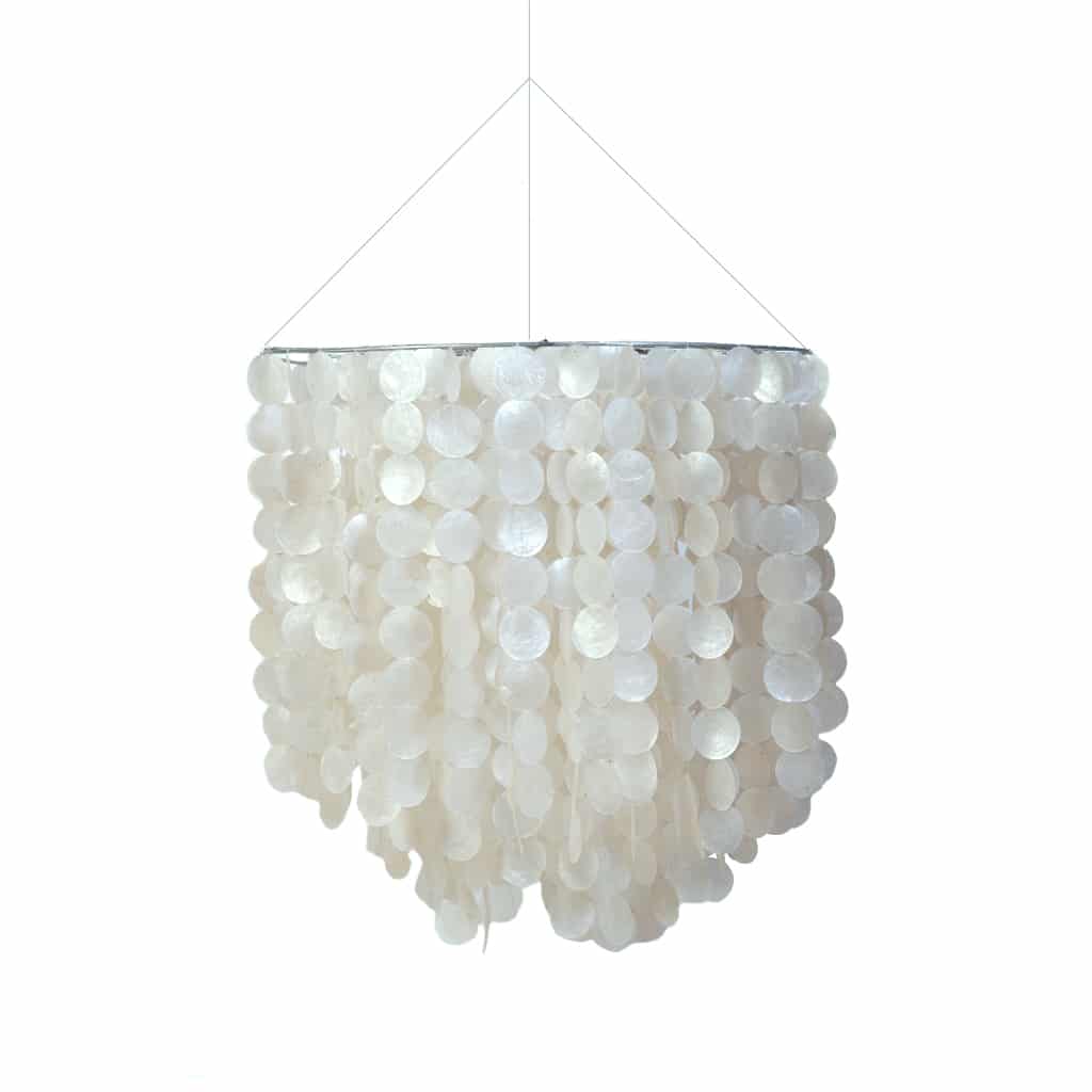 Captivating Capiz Shell Chandelier- capiz version of bling  Capiz shell  chandelier, Shell chandelier, Capiz chandelier